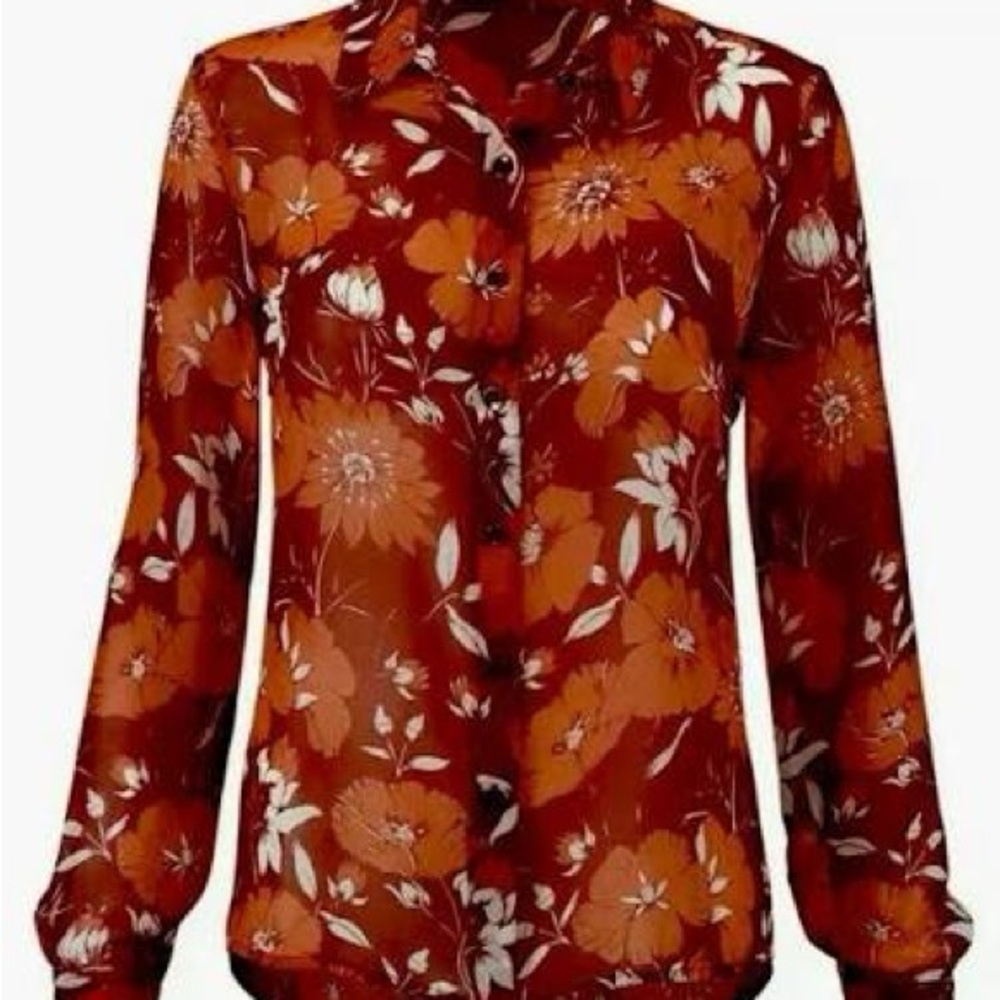 NWOT Cabi Hothouse Blouse
